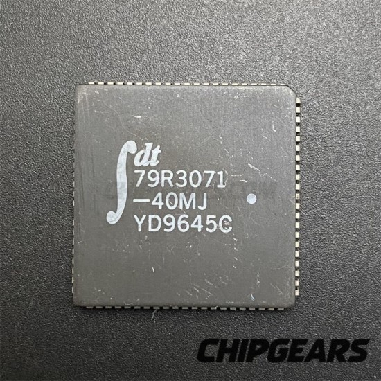 IDT 79R3071-40MJ CPU RISCore3000 Aluminum LCC84 40MHz 32bit MIPS-I Processor