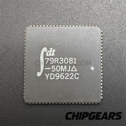 IDT 79R3081-50MJ CPU RISCore3000 Aluminum LCC84 50MHz 32bit MIPS-I Processor