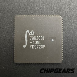 IDT 79R3081-50MJ CPU RISCore3000 Aluminum LCC84 50MHz 32bit MIPS-I Processor