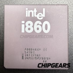 Intel A80860XR-33 Processor SX303 i860 CPU PGA168 33MHz Microprocessor Rare Sspec