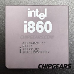 Intel A80860XR-33 Processor SX349 i860 CPU PGA168 33MHz Microprocessor Rare Sspec