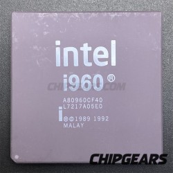Intel A80960CF40 Processor i960 CPU PGA168 40MHz Microprocessor Black New Logo