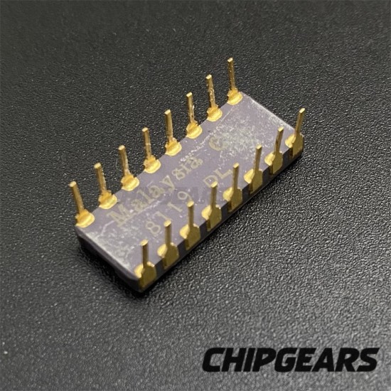 Intel C2164-20 Q2170 Dynamic RAM 64K DRAM Black CDIP16 DRAM RARE