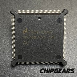 NSC NS486SXL-25 CPU A0 25MHz QFP132 486 32bit x86 Processor Uncommon 132Pins