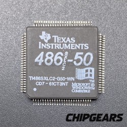 Texas Instruments TI486SXLC2-G50-WN CPU 50MHz Ceramic QFP100 32bit 386 Processor