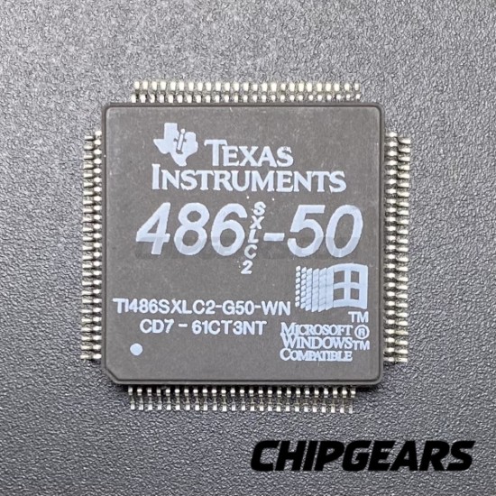 Texas Instruments TI486SXLC2-G50-WN CPU 50MHz Ceramic QFP100 32bit 386 Processor