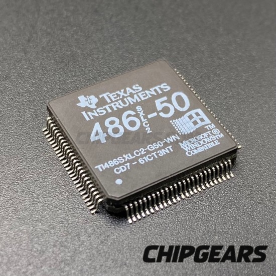 Texas Instruments TI486SXLC2-G50-WN CPU 50MHz Ceramic QFP100 32bit 386 Processor
