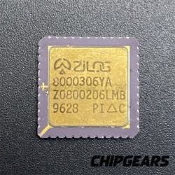Zilog Z0800206LMB CPU 8000306YA Z8000 Microprocessor 6MHz CLCC44 16Bit Rare