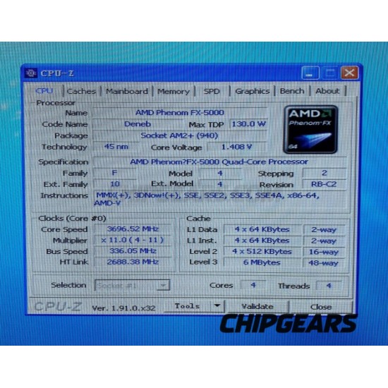 AMD Athlon X2 5000 CPU AD5000ODJ22GI CACYC Processor AM2+ FX5000 PGA940 2200MHz