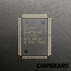 AMD AM186ED-25KC CPU 80C186 16Bit Embedded Processor 25MHz QFP100 186