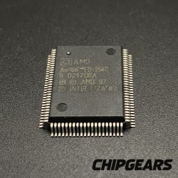 AMD AM186ED-25KC CPU 80C186 16Bit Embedded Processor 25MHz QFP100 186