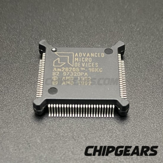 AMD AM29205-16KC Microprocessor 16MHz QFP100 29K MCU CPU RISC Processor