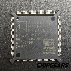 AMD AM386DX-40 CPU NG80386DX-40 40MHz QFP132 32-bit Processor 386 Microprocessor