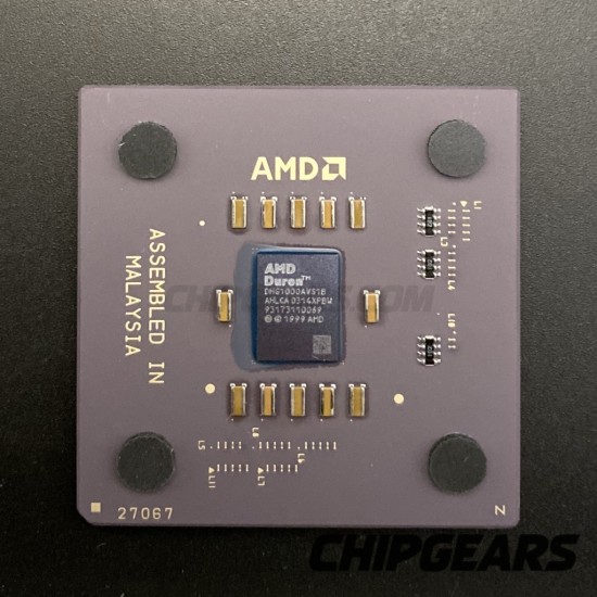 AMD Duron CPU DHG1000AVS1B Socket462 x86 Processor 1000MHz 1.4v Low Voltage RARE
