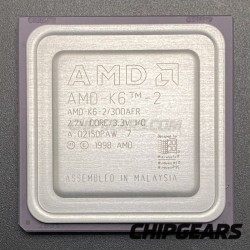 AMD K6-2/300AFR CPU 300MHz 2.2V 3x 100MHz Super Socket7 x86 Processor NOS