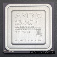 AMD K6-2/475ACK CPU Mobile 475MHz 2.0V x86 32bit Socket7 Processor 95MHz-Bus