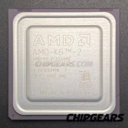 AMD K6-2/333AMZ CPU 333MHz 1.9V 95MHz-bus 3.5x Embedded Super Socket7 Processor