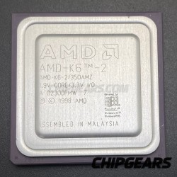 AMD K6-2/350AMZ CPU 350MHz 1.9V 100MHz 3.5x Embedded Socket7 Processor RARE