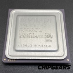 AMD K6-2/533AFX CPU Desktop 533MHz 2.2V x86 32bit Socket7 Processor 97MHz-Bus
