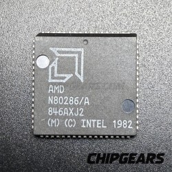 AMD N80286/A CPU 80286 PLCC68 8MHz 16Bit x86  Processor Rare 286 Microprocessor