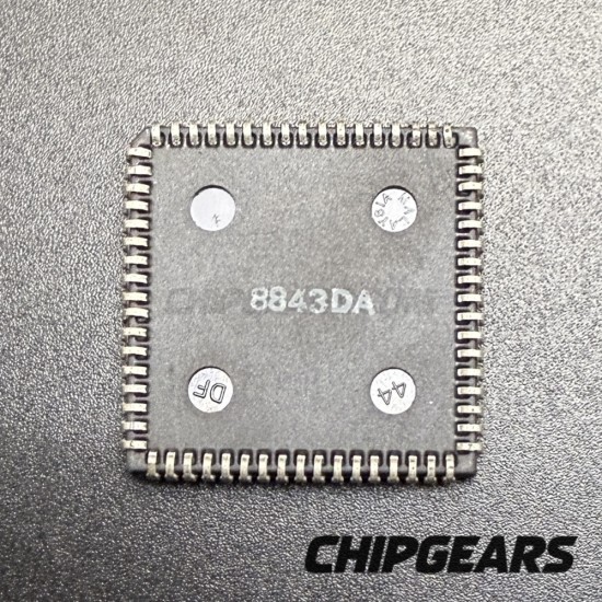 AMD N80286/A CPU 80286 PLCC68 8MHz 16Bit x86  Processor Rare 286 Microprocessor