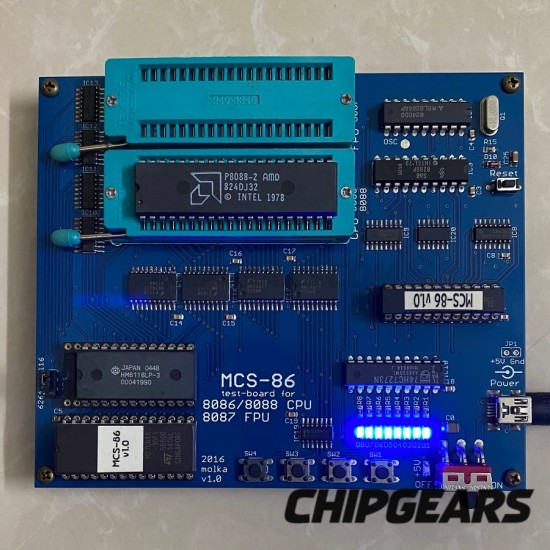 AMD P8088-2 CPU 8MHz DIP40 5V Processor x86 16bit Microprocessor NOS