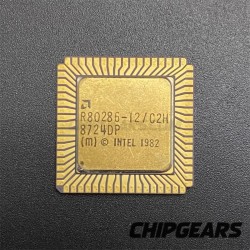 AMD R80286-12/C2H CPU 80286 CLCC68 12.5MHz 16Bit 5V x86 Processor
