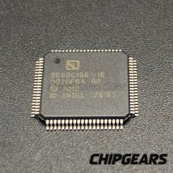 AMD SB80C186-16 CPU 80186 16Bit Embedded Processor 16MHz QFP80 186 CMOS Uncommon