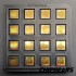 AMR 57714E Diced Silicon Wafer MCU Sliced CPU Die Set of 80 Chips Rare
