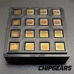 AMR 57714E Diced Silicon Wafer MCU Sliced CPU Die Set of 80 Chips Rare