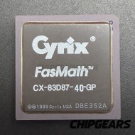 Cyrix CX83D87-40-GP FPU FasMath Advanced Math Coprocessor 387 PGA68 40MHz 80387