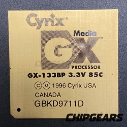 Cyrix GX-133BP CPU MediaGX Processor BGA352 133MHz 3.3V 85C 32Bit Microprocessor