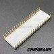 Fujitsu MB8870N CPU  8-bit Processor DIP40 1MHz White Ceramic Mototola MC6802
