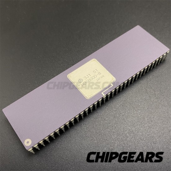 Hitachi HD68000-8 Processor MC68000 32Bit CPU DIP64 8MHz CISC Microprocessor