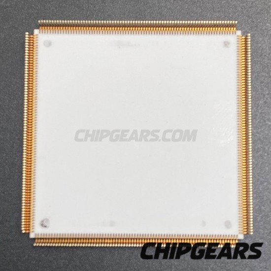 IBM 03H8413 Microprocessor White Ceramic QFP Media Decoder Video Processor