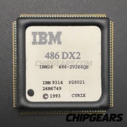 IBM 486-2V266QB CPU 486DX2 QFP168 66MHz 80486 32bit Processor Cyrix Made RARE
