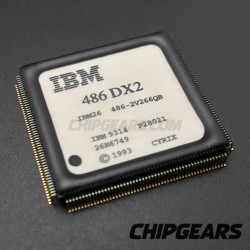 IBM 486-2V266QB CPU 486DX2 QFP168 66MHz 80486 32bit Processor Cyrix Made RARE