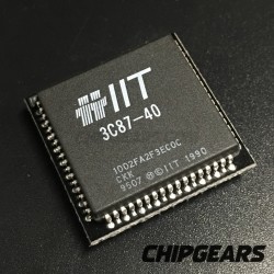 IIT 3C87-40 FPU Math Coprocessor 387 Float Point Unit 40MHz PGA68 80387 NOS