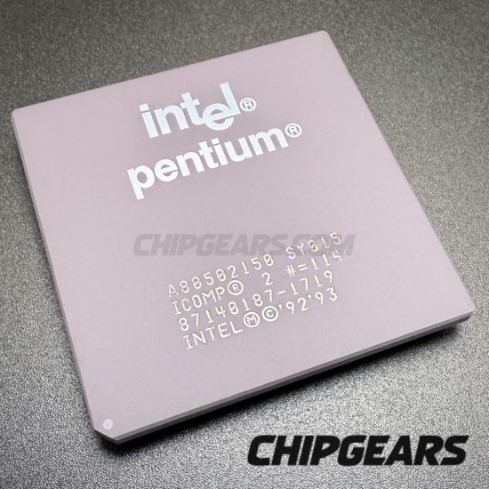 Intel Pentium A80502150 CPU SY015 150MHz 60MHz Bus 3.3V SPGA 32bit x86 Processor