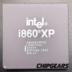 Intel A80860XP50 Processor SX654 i860XP CPU PGA168 50MHz Microprocessor Rare Sspec