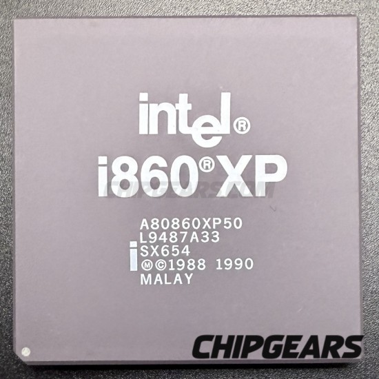 Intel A80860XP50 Processor SX654 i860XP CPU PGA168 50MHz Microprocessor Rare Sspec