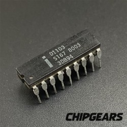Intel D1103 DRAM S167 Ceramic DIP16 First Commercially Dynamic RAM Barbados 197x
