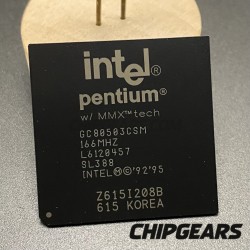 Intel Embedded Pentium MMX GC80503CSM CPU BGA 166MHz SL388 66MHz