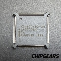 Intel KD80376PX-25 CPU QFP100 25MHz Embedded 80386 Processor x86 Microprocessor