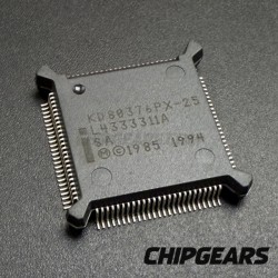 Intel KD80376PX-25 CPU QFP100 25MHz Embedded 80386 Processor x86 Microprocessor