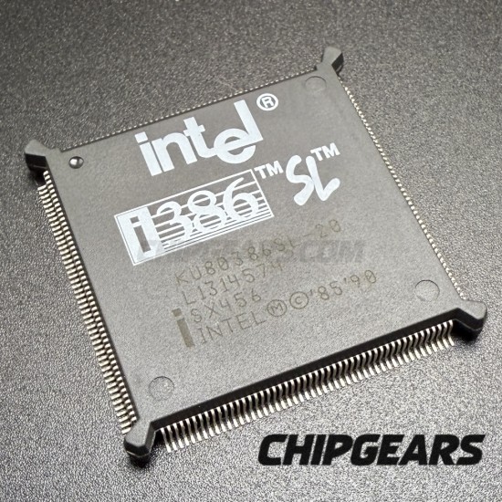 Intel KU80386SL-20 CPU SX456 386 Processor 20MHz i386SL QFP Microprocessor NOS
