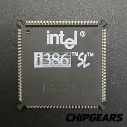 Intel KU80386SLBA-20 CPU SX526 386 Processor 20MHz i386SL QFP Microprocessor NOS