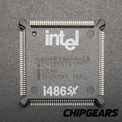 Intel KU80486SX-20 KRA0 CPU STD 20MHz QFP132 486 Processor Uncommon 132Pins