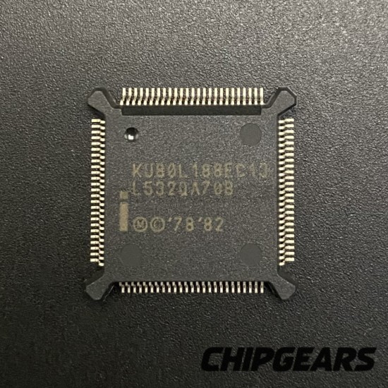 Intel KU80L188EC13 CPU Enhanced 8086 Core Low-Power Processor 13MHz QFP100 80188