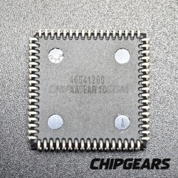 Intel N80186 CPU PLCC68 8MHz CMOS 186 Processor 16Bit 80186 Microprocessor